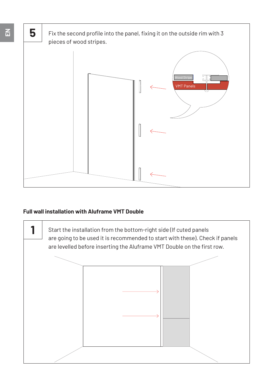 Vicoustic AluFrame Single VMT (Gold, 4-Pack) User Manual | Page 5 / 7