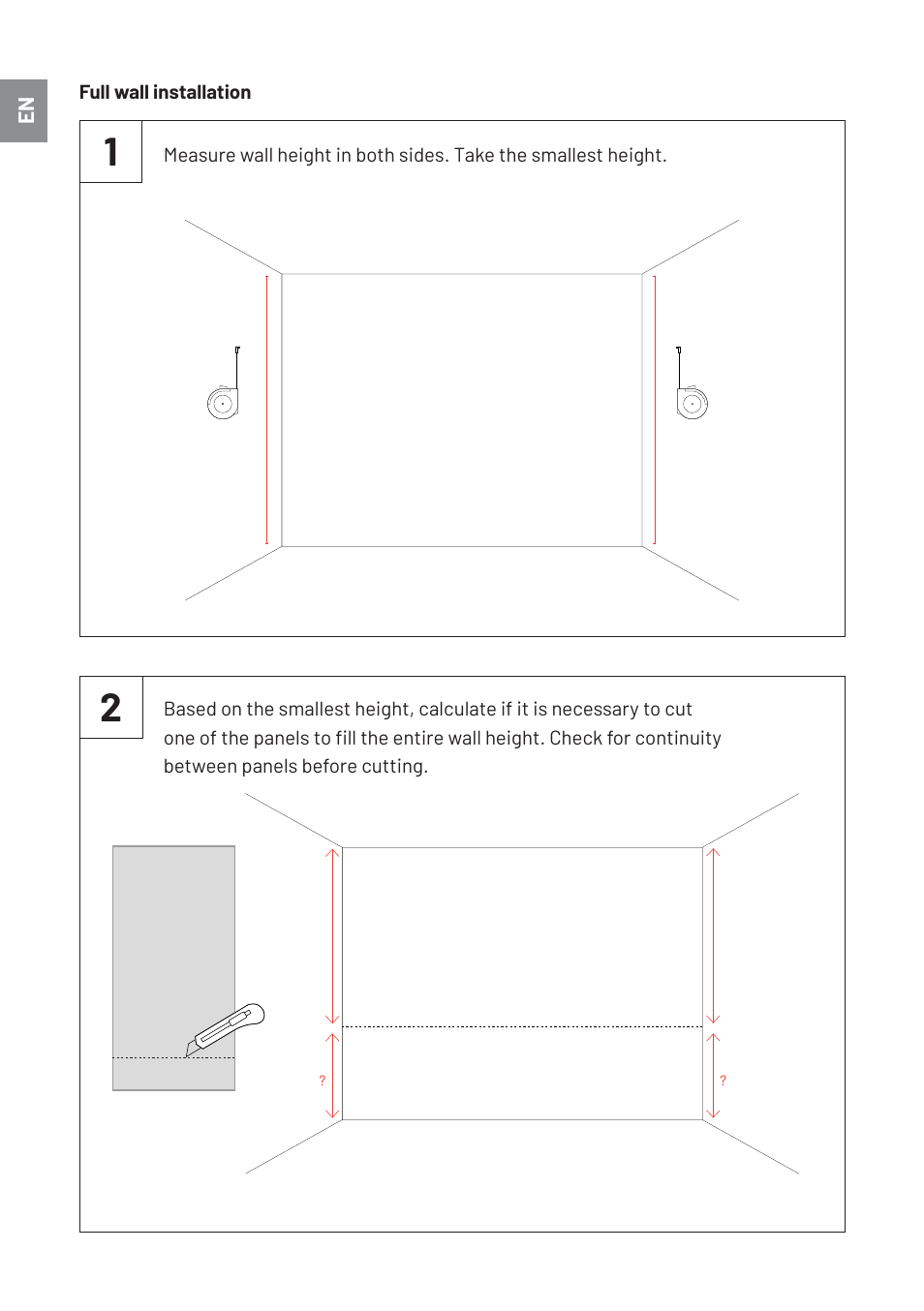 Vicoustic Flat Panel VMT Wall and Ceiling Acoustic Tile (Musk Green, 46.9 x 23.4 x 0.78", 4-Pack) User Manual | Page 4 / 8