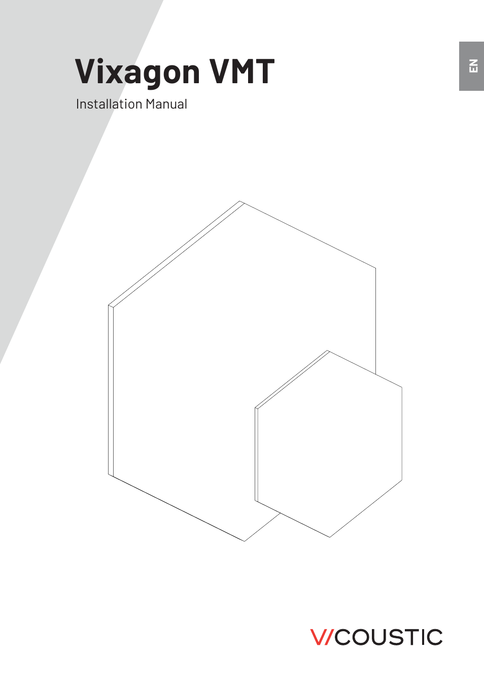 Vicoustic Vixagon VMT Acoustic Panels (Blue, 27.5 x 23.8 x 0.78", 12-Pack) User Manual | 4 pages