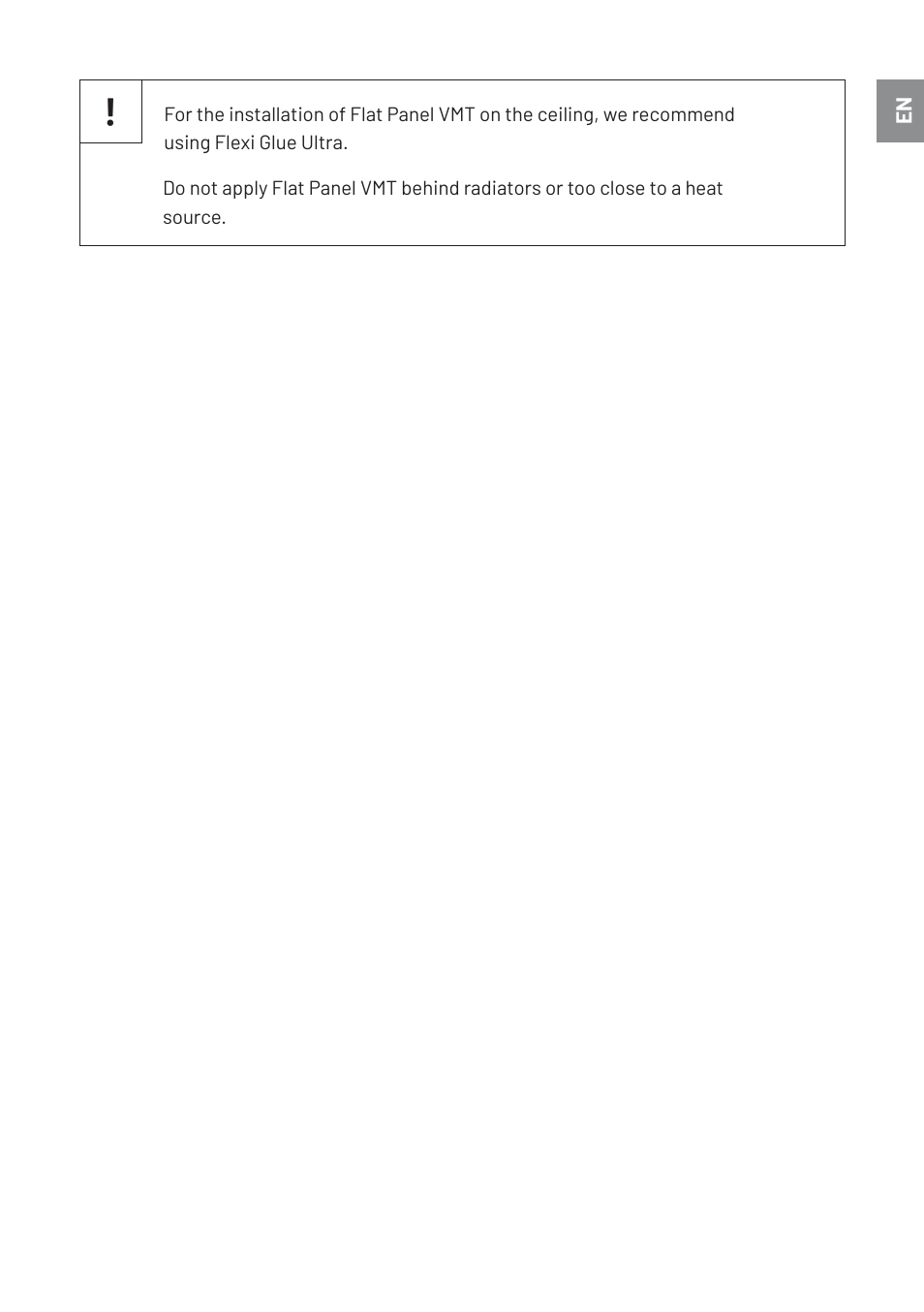 Vicoustic Wall/Ceiling Flat Panel VMT with Concrete, Pattern 1 (46.85 x 23.43 x 0.787", 8-Pack) User Manual | Page 7 / 8