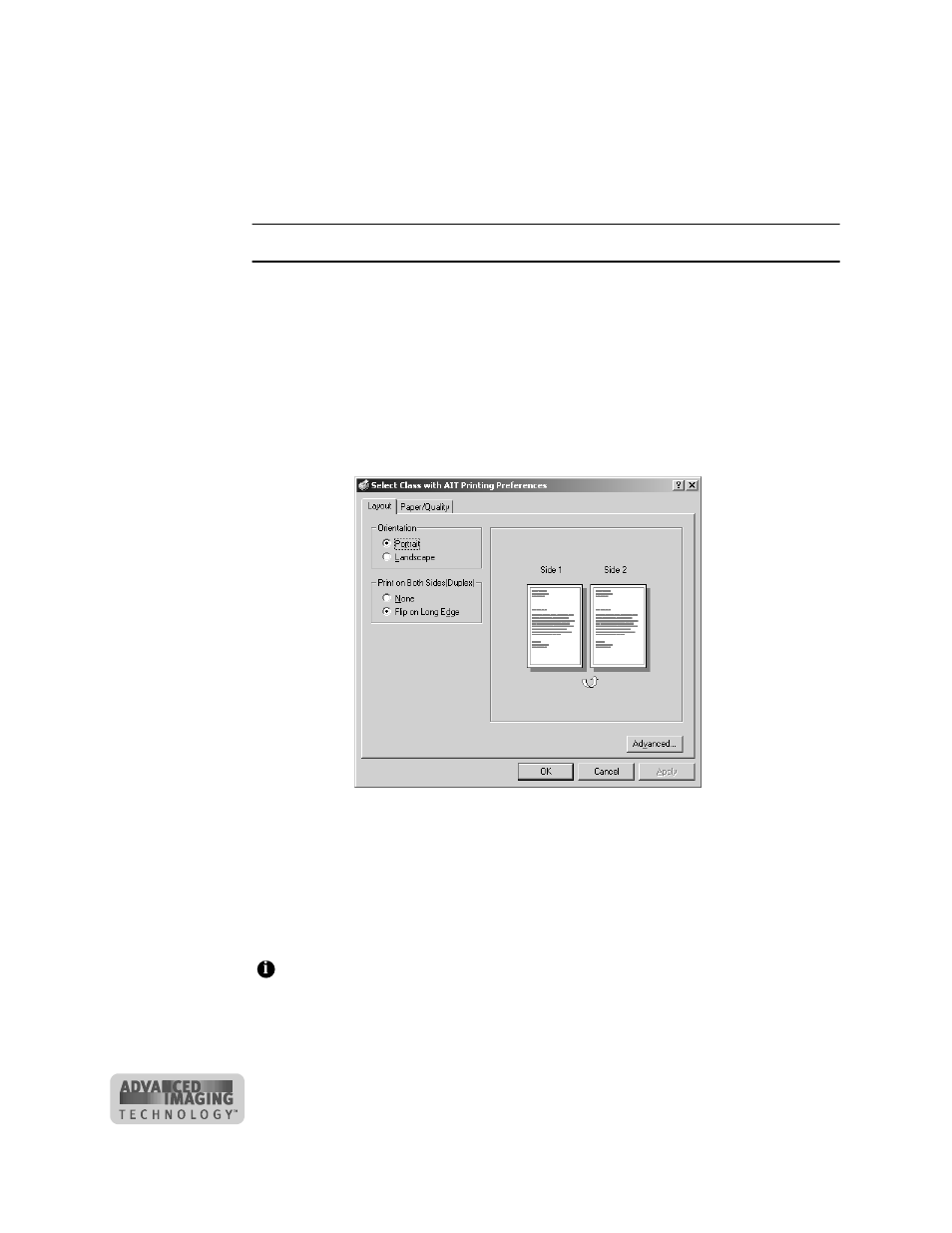 Use the printing preferences dialog box | Datacard Group ImageCard SelectTM and UltraGrafix SelectTM Printers User Manual | Page 38 / 154