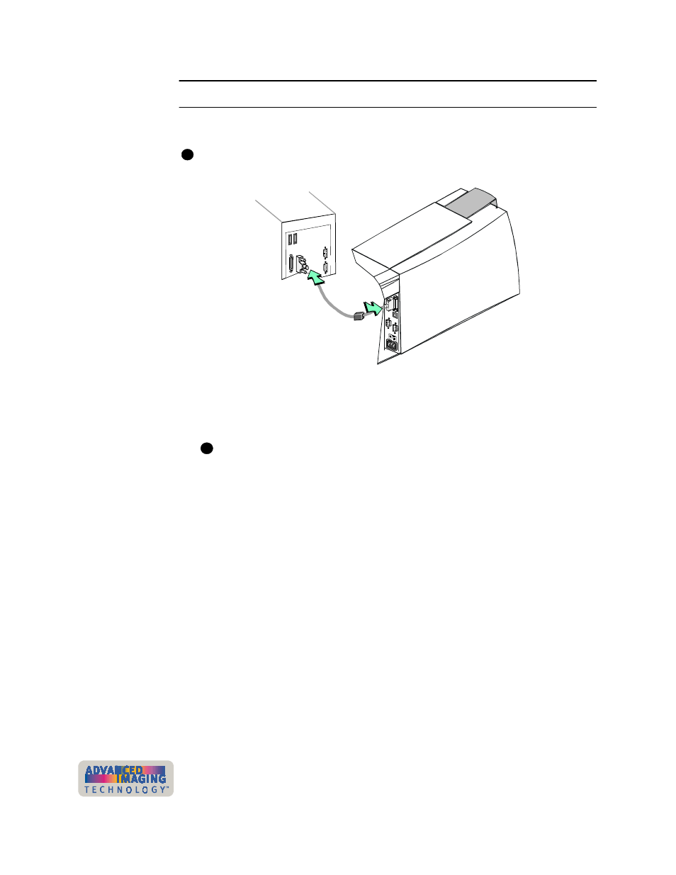 Connect a parallel port data cable | Datacard Group ImageCard SelectTM and UltraGrafix SelectTM Printers User Manual | Page 84 / 154