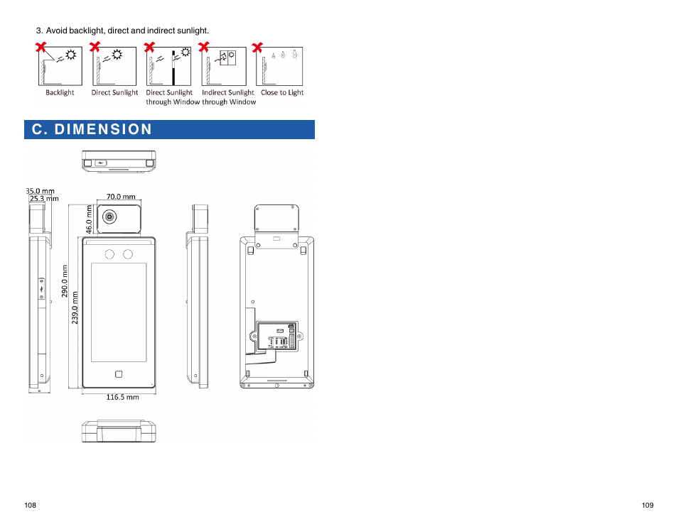 ATN TITEW1000 Thermal Entry Wizard Access Control Station with Table Stand Mount User Manual | Page 55 / 56