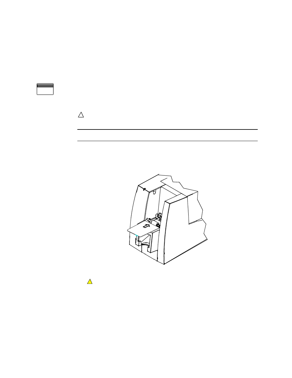 Using the magnetic stripe cleaning card, Using the magnetic stripe cleaning card -4, Run the magnetic stripe cleaning card | Datacard Group SP Series User Manual | Page 48 / 110