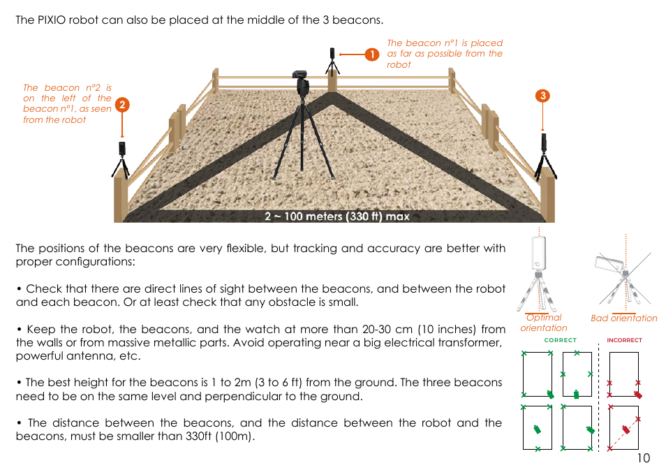 MOVE'N SEE Personal Auto-Follow System User Manual | Page 10 / 49
