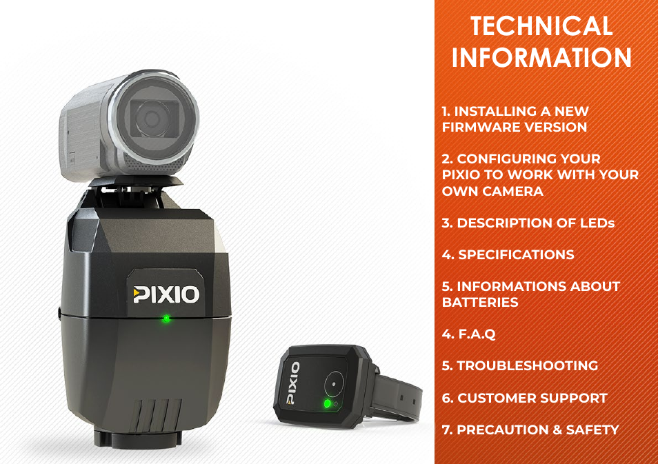 Technical information | MOVE'N SEE Personal Auto-Follow System User Manual | Page 29 / 49