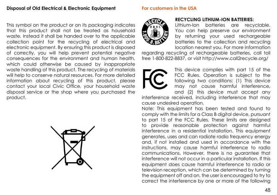 MOVE'N SEE Personal Auto-Follow System User Manual | Page 48 / 49