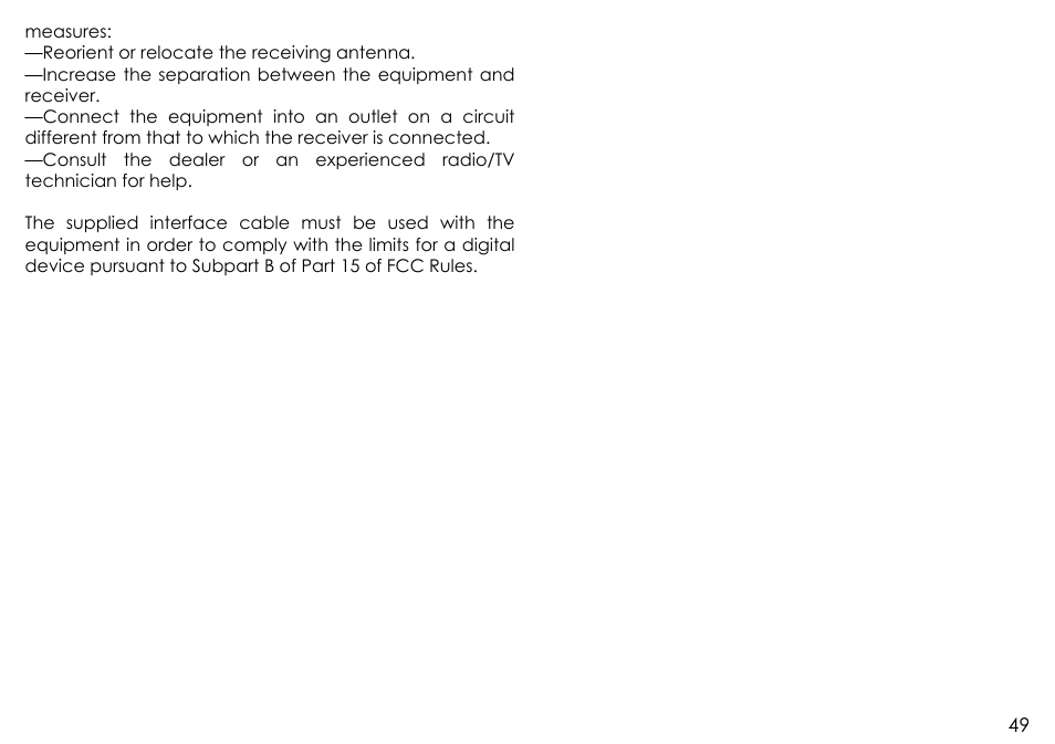 MOVE'N SEE Personal Auto-Follow System User Manual | Page 49 / 49
