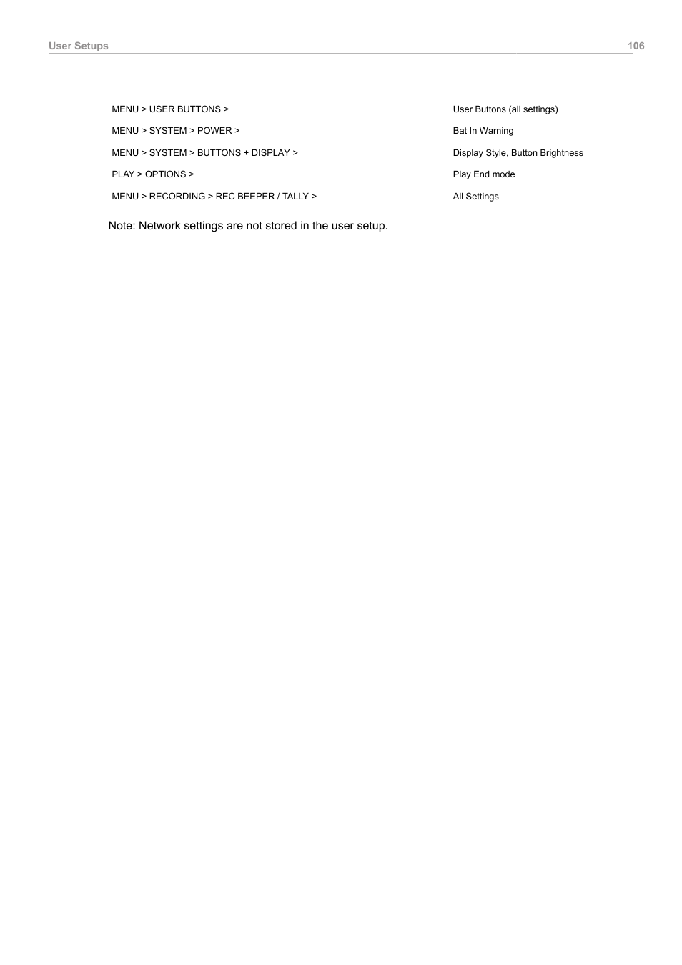 ARRI ALEXA Mini LF Ready to Shoot V-Mount Set (LPL) User Manual | Page 106 / 136