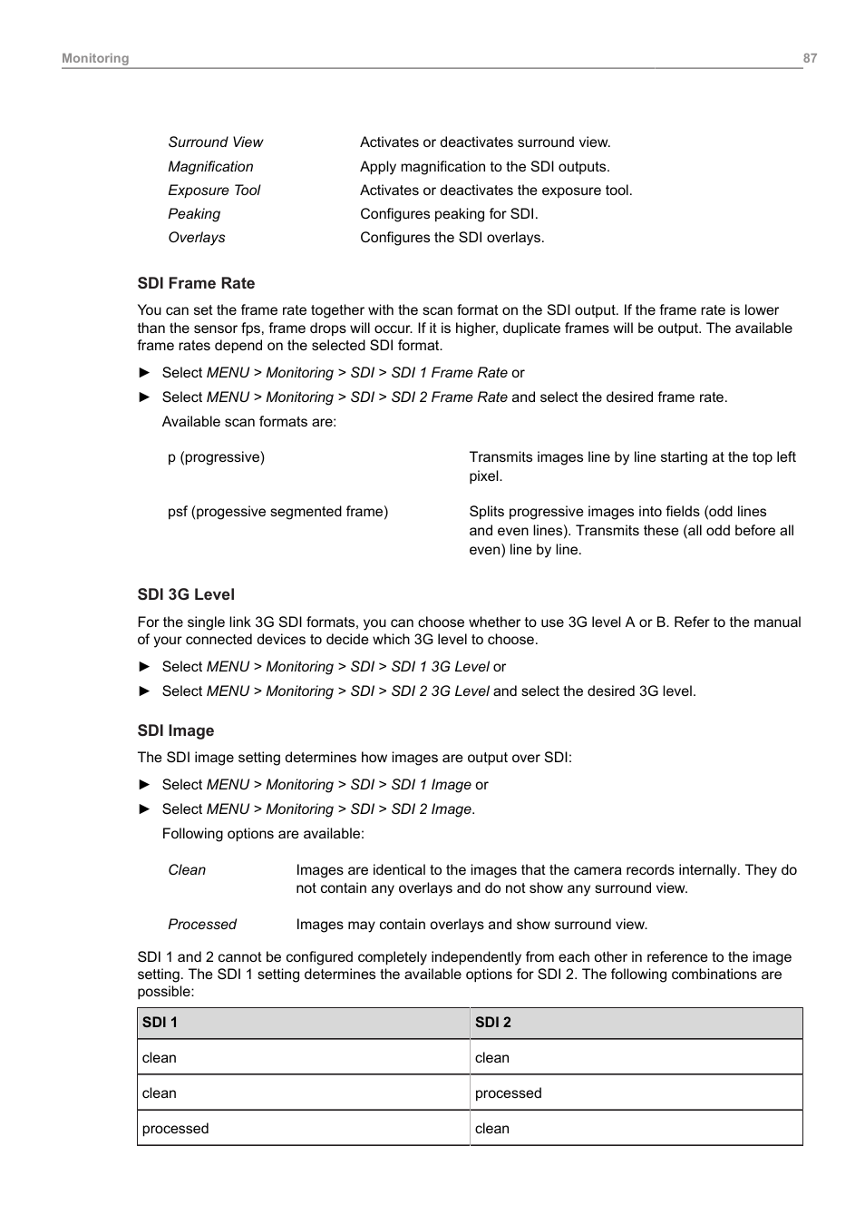 ARRI ALEXA Mini LF Ready to Shoot V-Mount Set (LPL) User Manual | Page 87 / 136