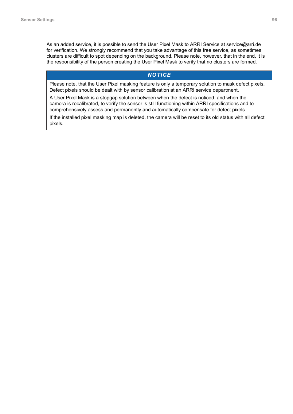 ARRI ALEXA Mini LF Ready to Shoot V-Mount Set (LPL) User Manual | Page 96 / 136