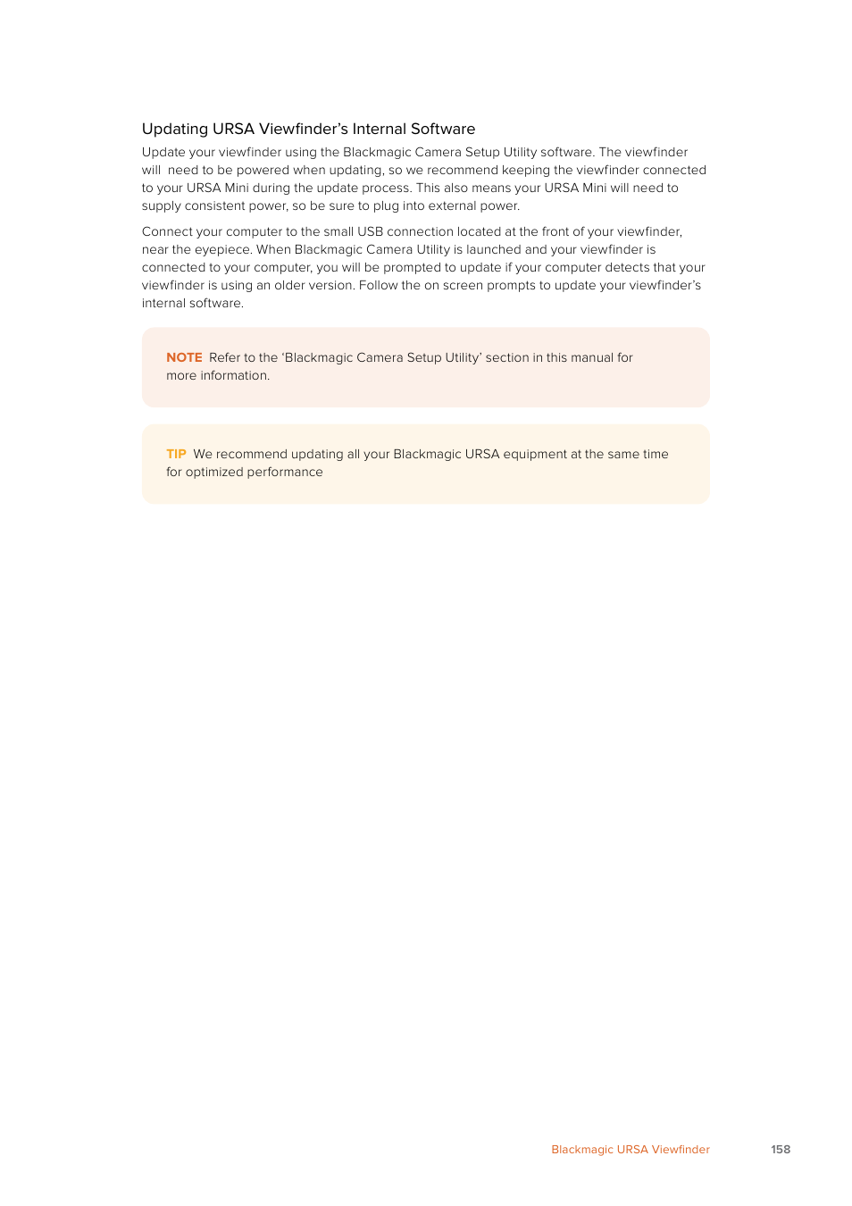 Blackmagic Design URSA Mini Pro 12K (PL) User Manual | Page 158 / 294