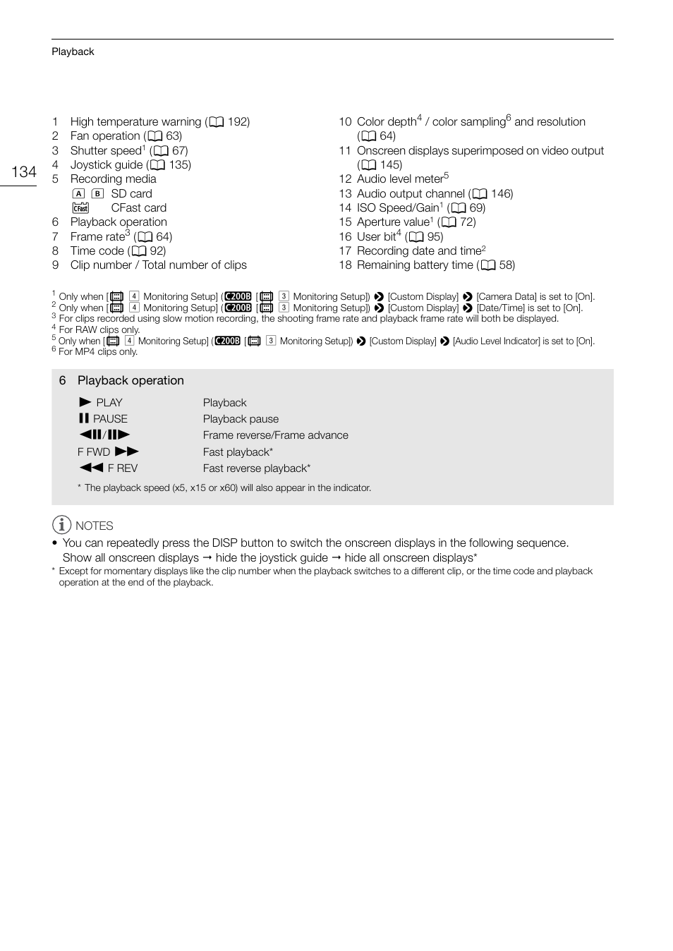 Canon EOS C200 EF Cinema Camera and 24-105mm Lens Kit User Manual | Page 134 / 220