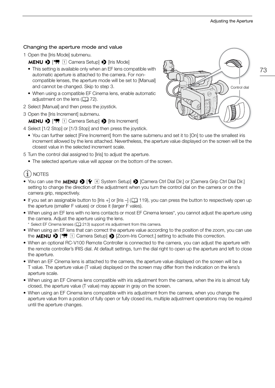 Canon EOS C200 EF Cinema Camera and 24-105mm Lens Kit User Manual | Page 73 / 220