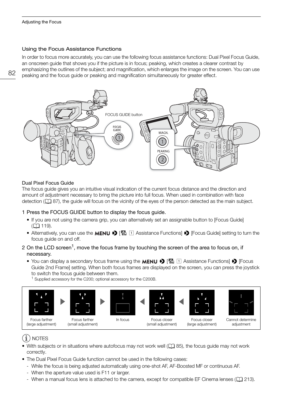 82) serves as, 82) to help | Canon EOS C200 EF Cinema Camera and 24-105mm Lens Kit User Manual | Page 82 / 220