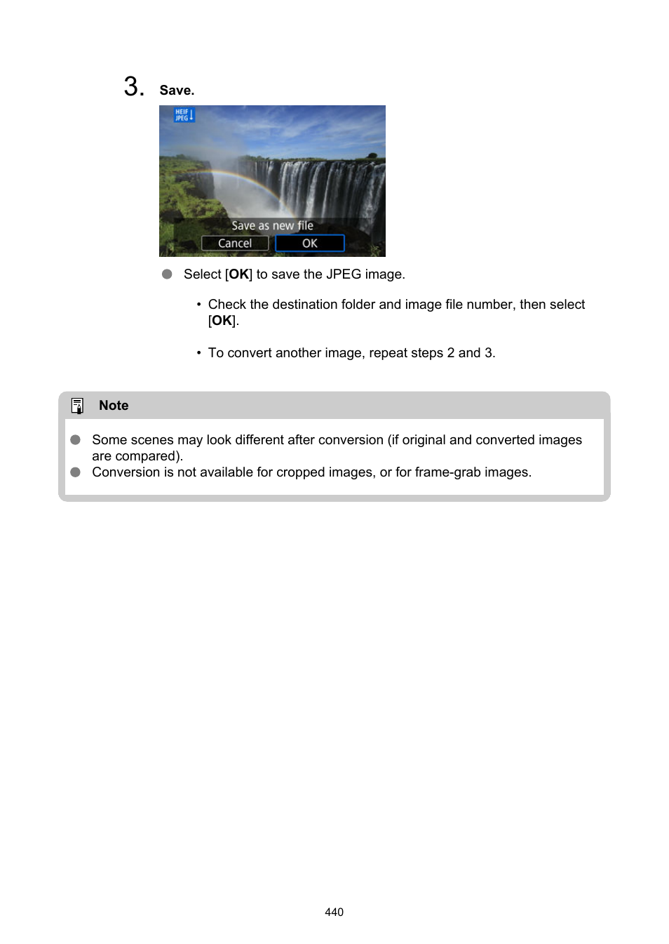 Canon EOS R5 C VR Creator Kit with RF 5.2mm f/2.8 Dual Fisheye Lens User Manual | Page 440 / 787