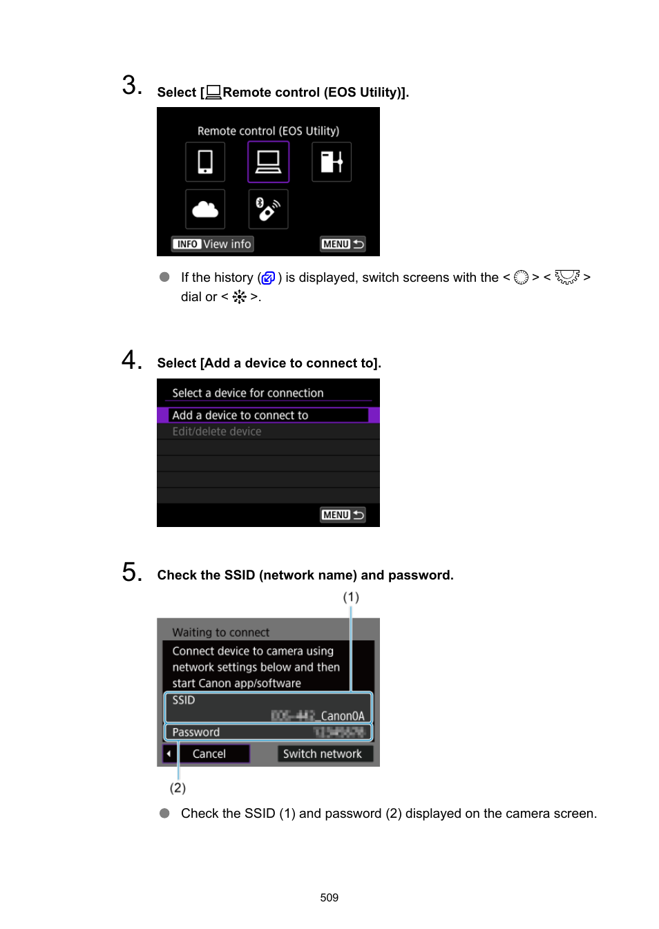Canon EOS R5 C VR Creator Kit with RF 5.2mm f/2.8 Dual Fisheye Lens User Manual | Page 509 / 787