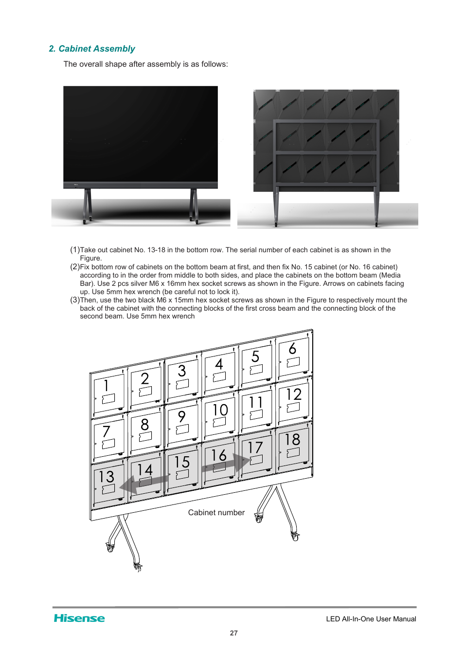Hisense HAIO163 163" Full HD HDR All-in-One LED Commercial Display User Manual | Page 32 / 51