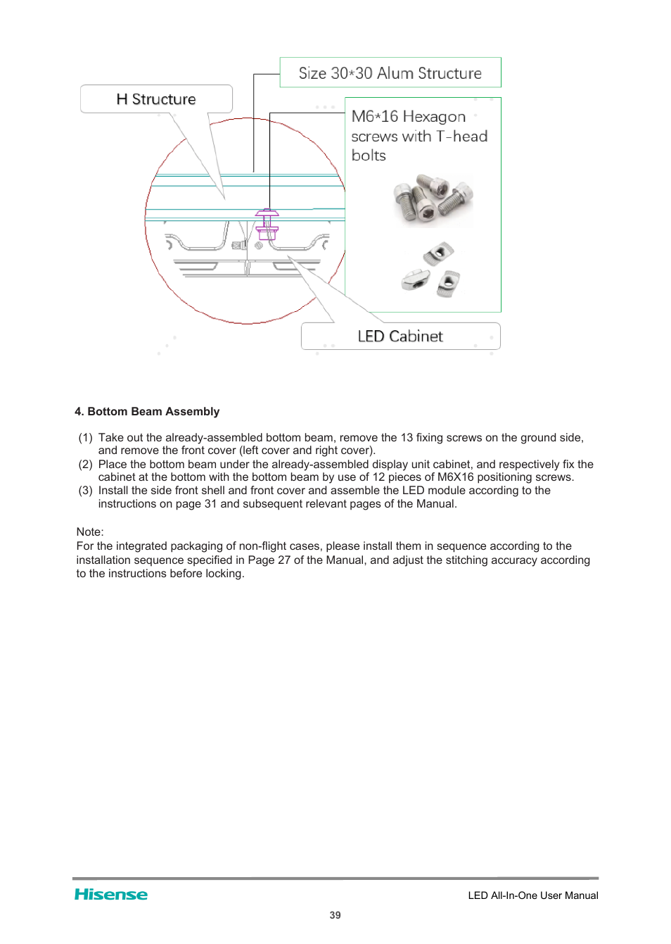 Hisense HAIO163 163" Full HD HDR All-in-One LED Commercial Display User Manual | Page 44 / 51