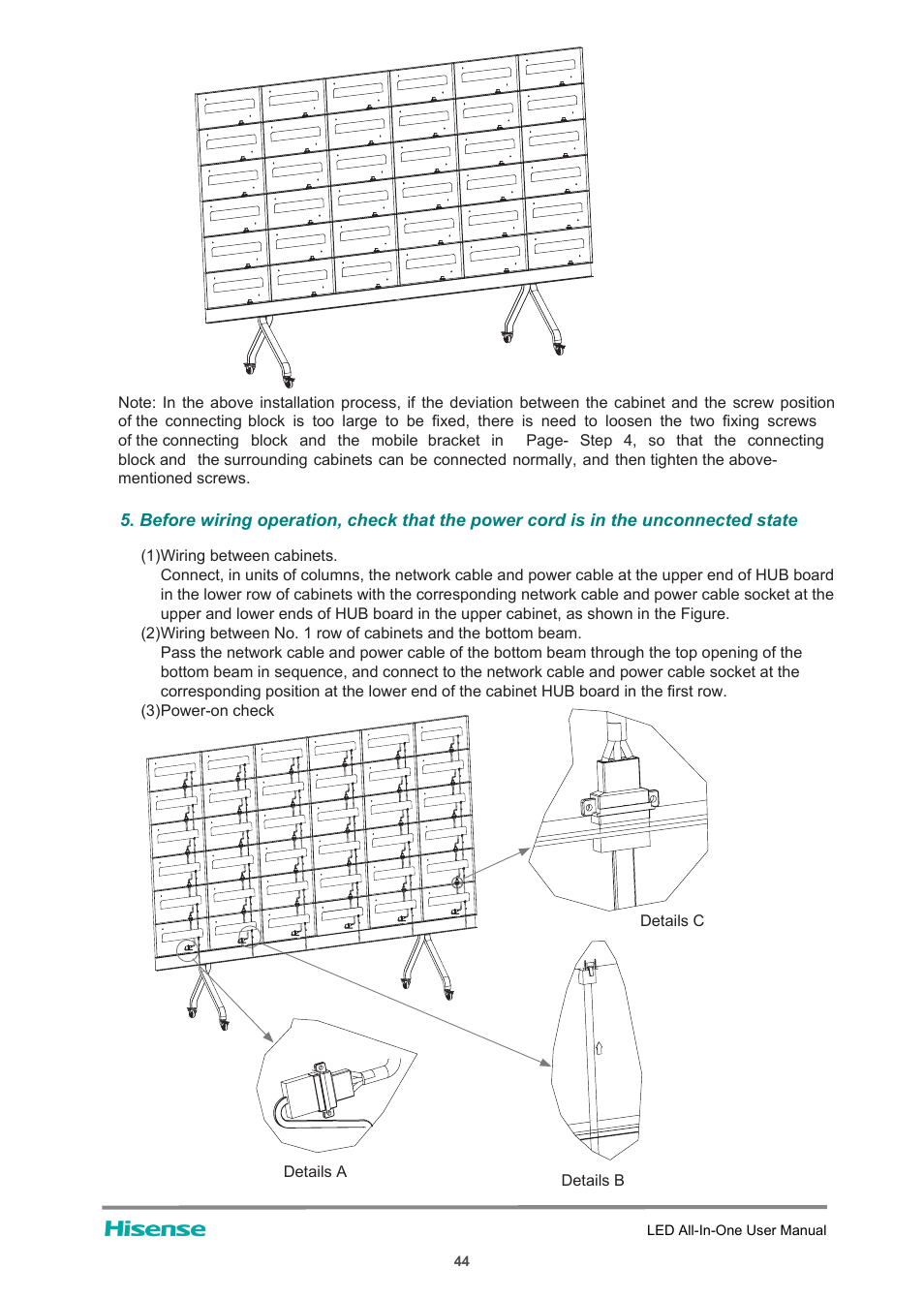 Hisense HAIO163 163" Full HD HDR All-in-One LED Commercial Display User Manual | Page 49 / 51