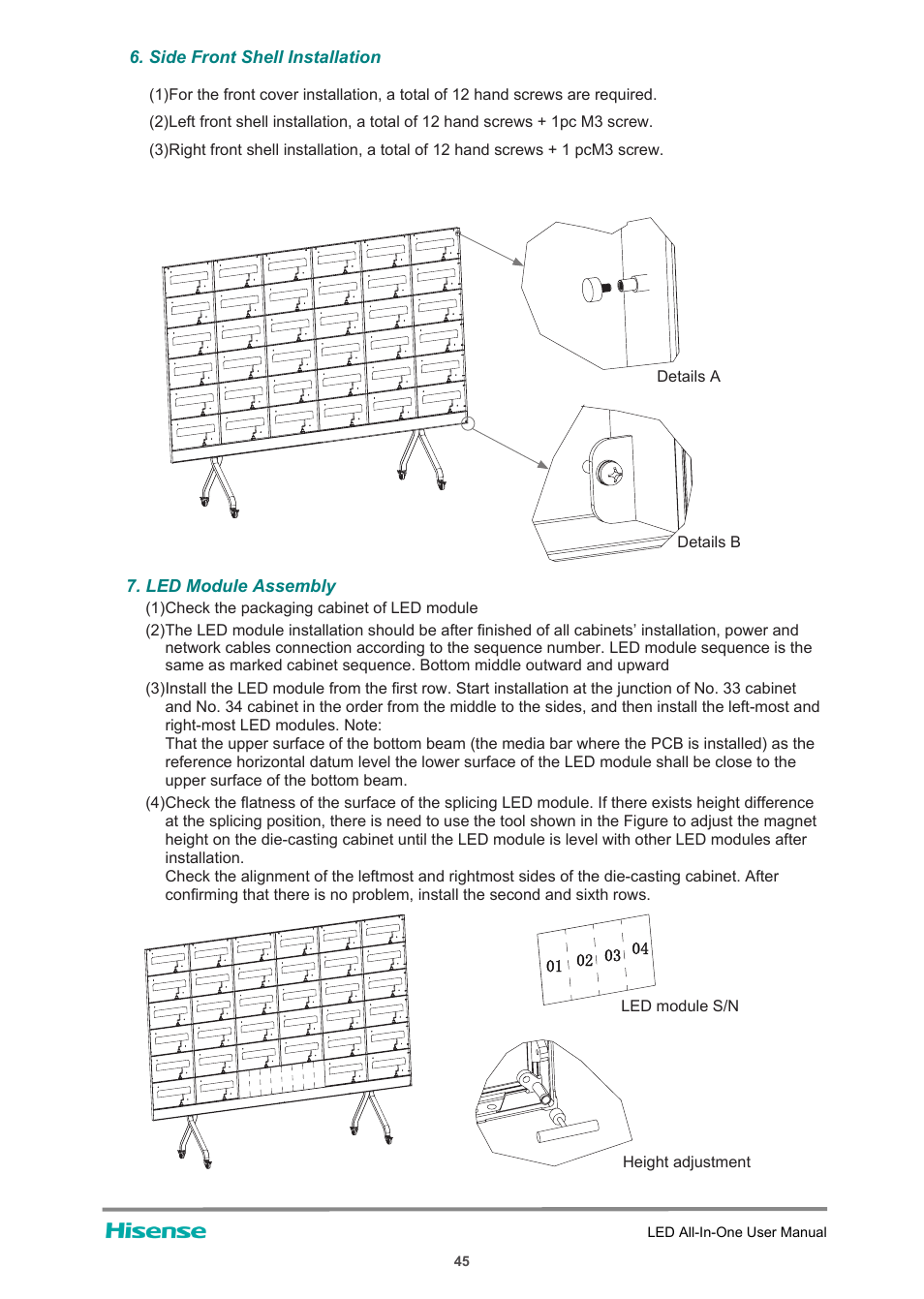 Hisense HAIO163 163" Full HD HDR All-in-One LED Commercial Display User Manual | Page 50 / 51