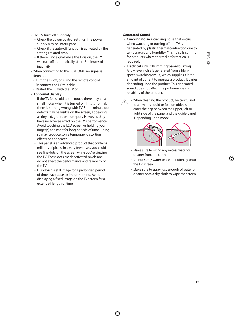 LG UT570H 65" Class 4K UHD HDR SmHospitality LED TV User Manual | Page 25 / 52