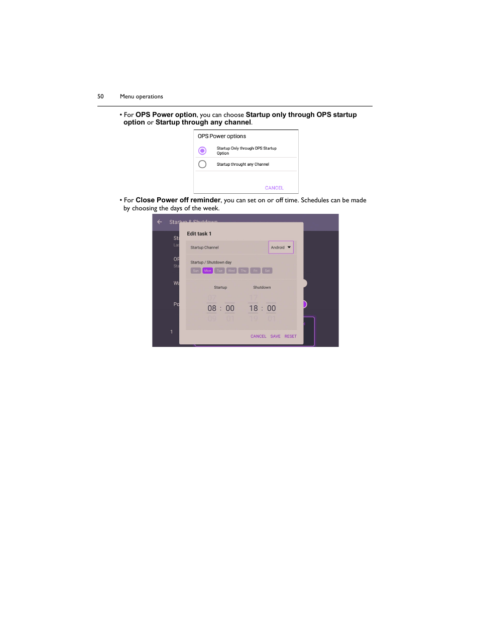 BenQ IL5501 55" SmInteractive Signage Display User Manual | Page 50 / 74