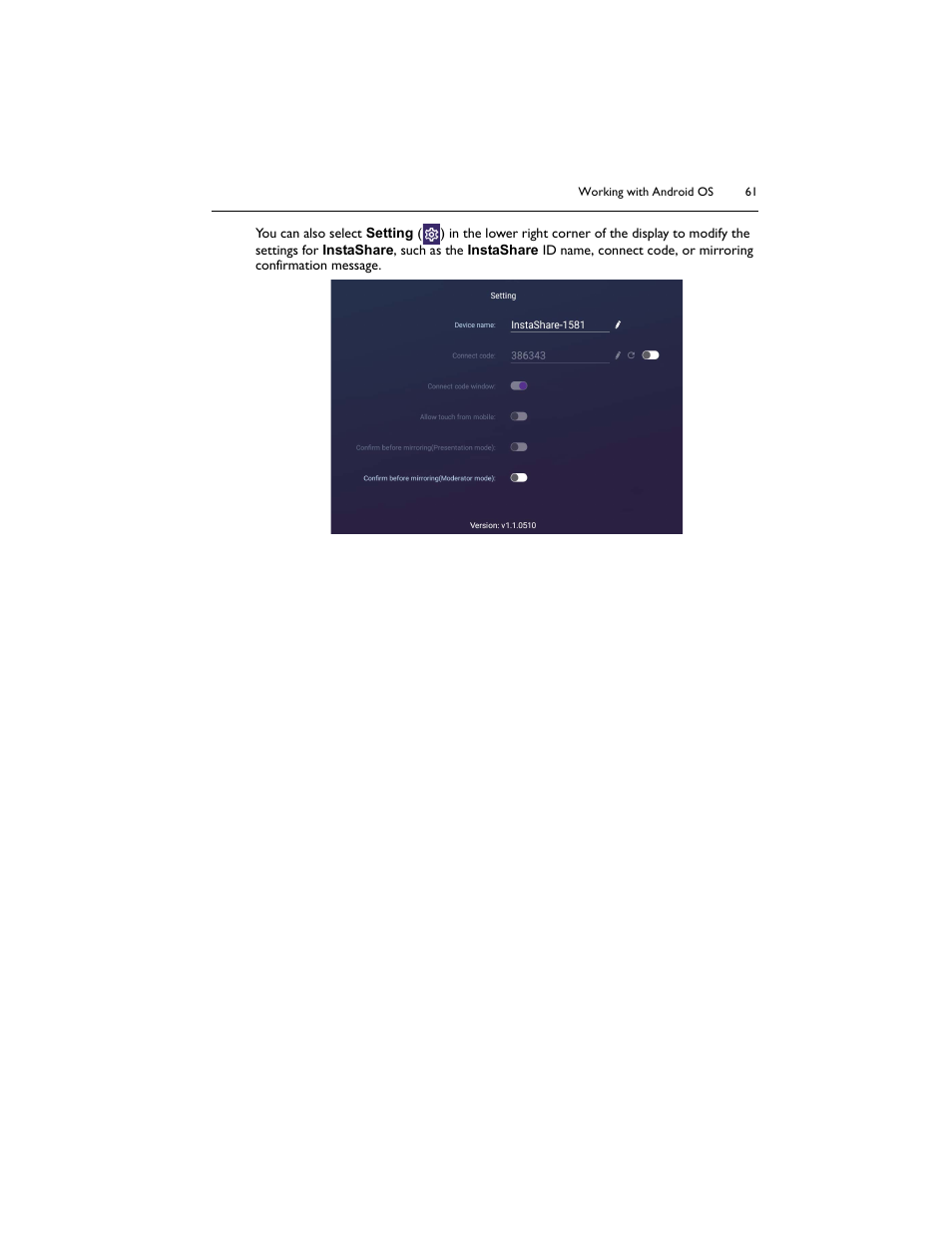 BenQ IL5501 55" SmInteractive Signage Display User Manual | Page 61 / 74