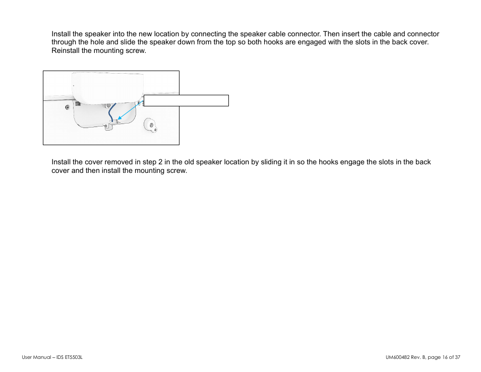 Elo TouchSystems 5503L 55" Class Full HD IR Interactive Commercial Display User Manual | Page 16 / 37