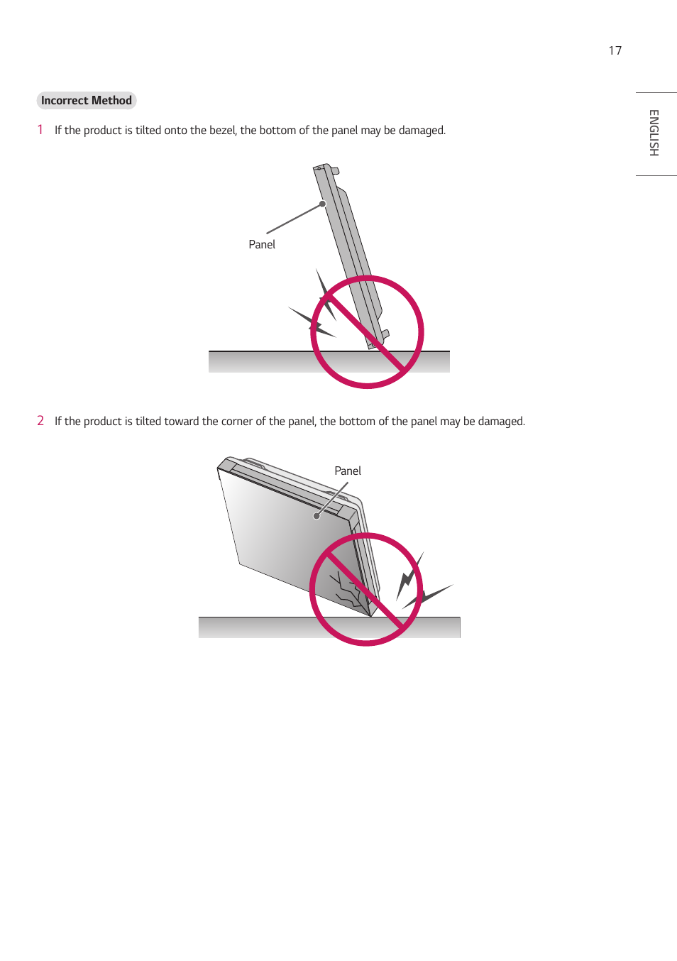 LG VL5G-M 49" Full HD IPS LED Video Wall Display User Manual | Page 17 / 37
