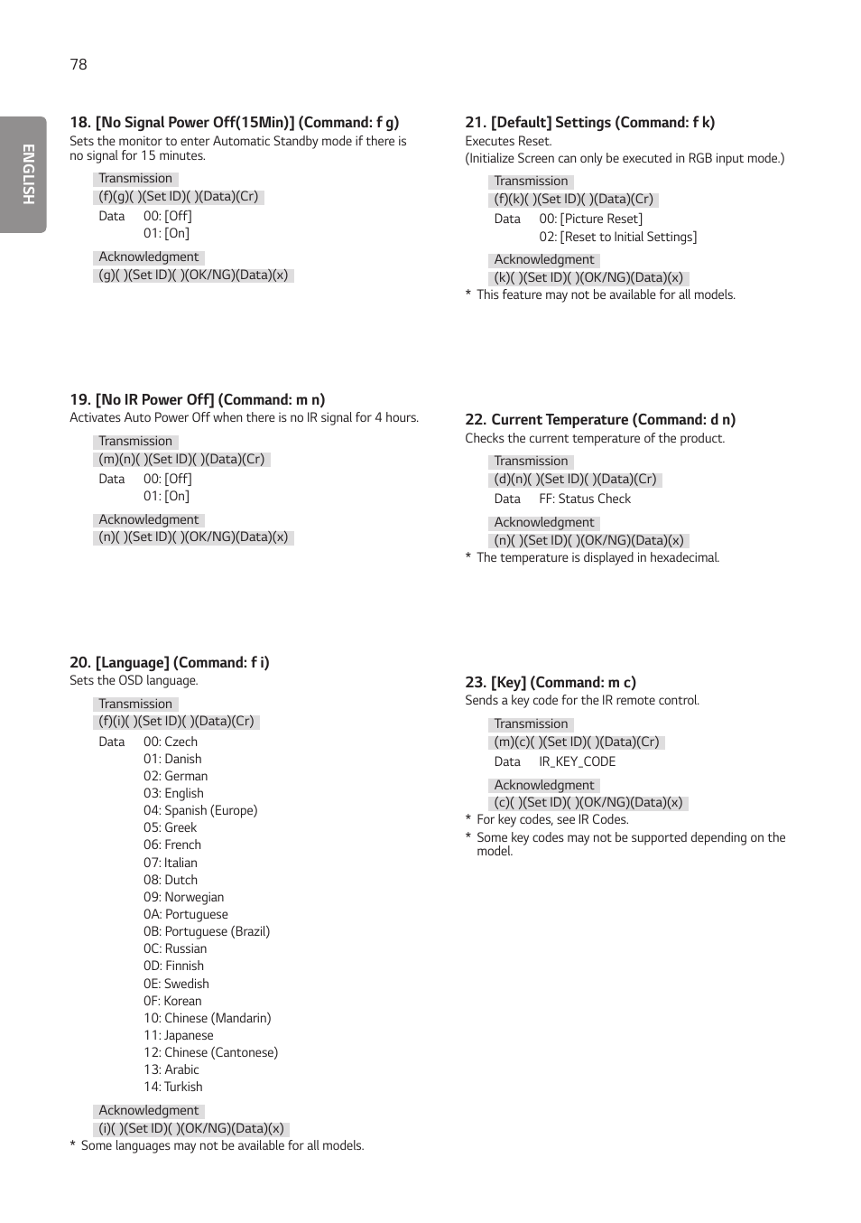 LG BH5F-M 86" 4K UHD Ultra-Stretch Digital Signage Commercial Monitor User Manual | Page 113 / 134