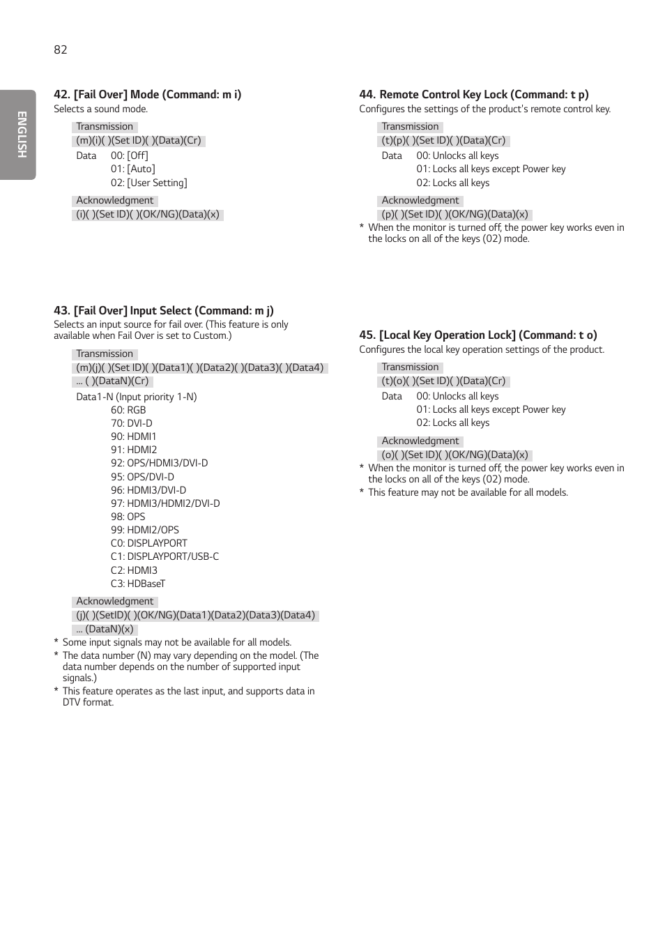 LG BH5F-M 86" 4K UHD Ultra-Stretch Digital Signage Commercial Monitor User Manual | Page 117 / 134