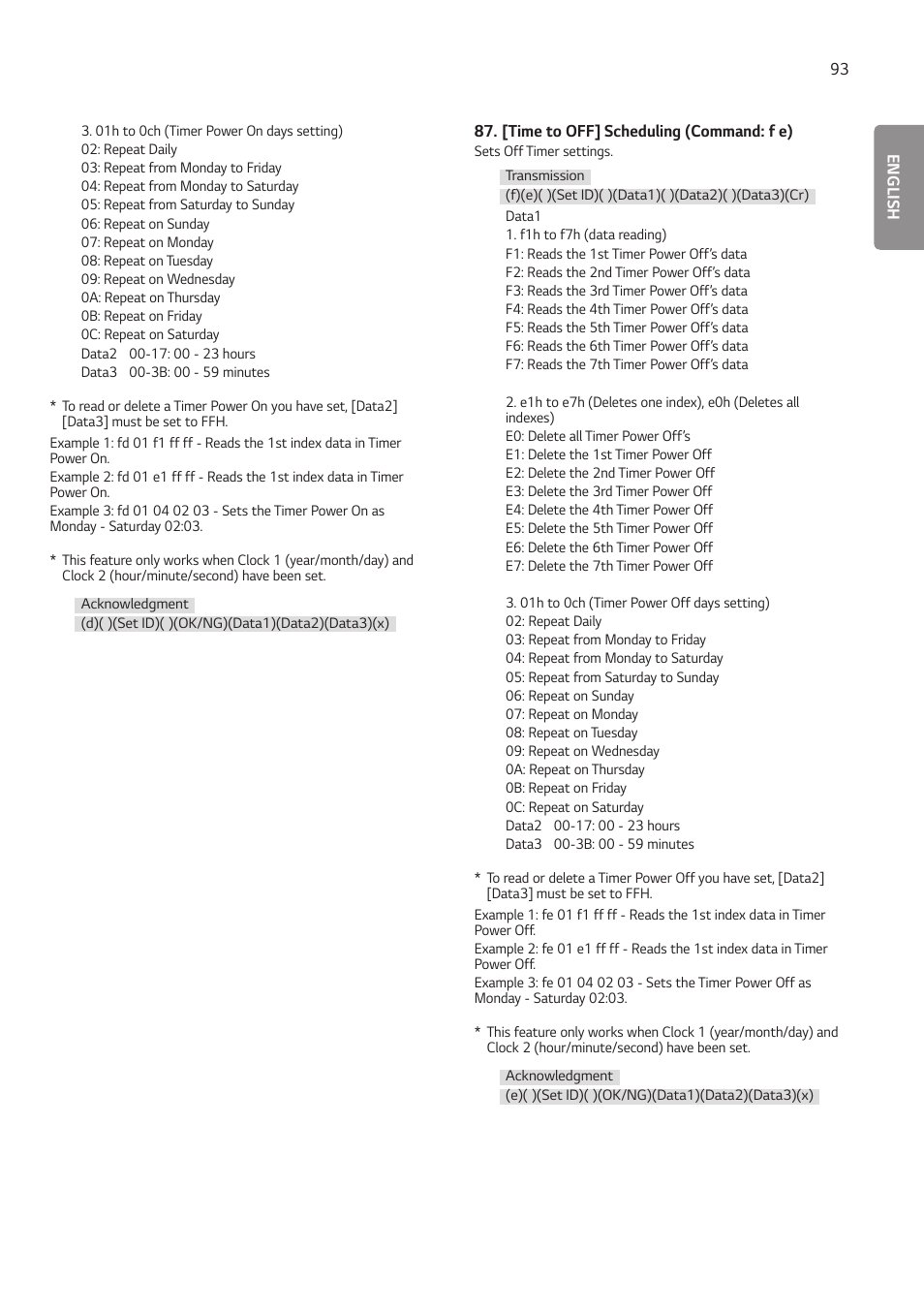 LG BH5F-M 86" 4K UHD Ultra-Stretch Digital Signage Commercial Monitor User Manual | Page 128 / 134