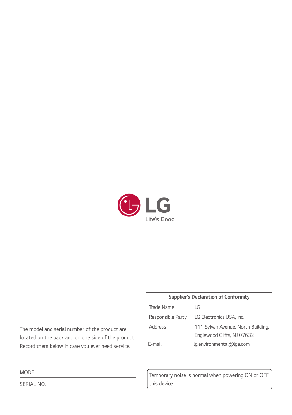 LG EW5G-V Series 55" Full HD Transparent OLED Signage Display User Manual | Page 34 / 131