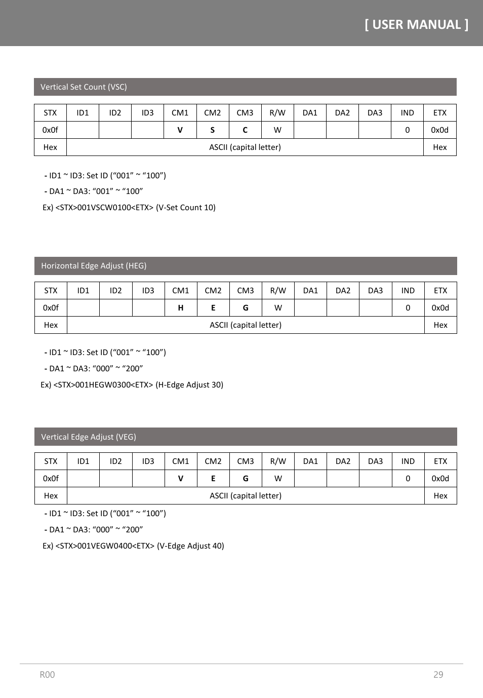 User manual | Orion Images R4N49NNU 48.5" 4K UHD Video Wall Display User Manual | Page 29 / 35