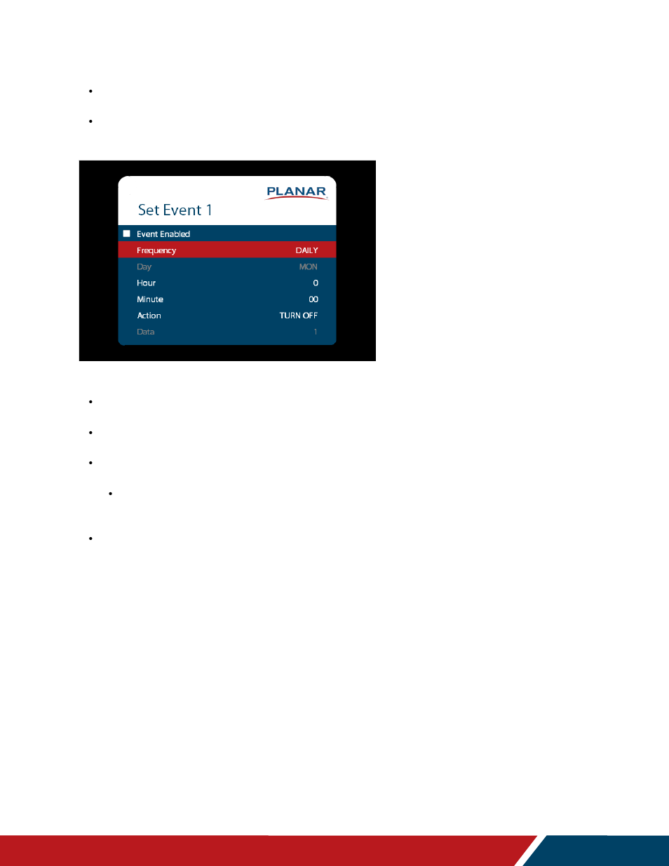 Planar Systems UltraRes P Series 49" UHD 4K Commercial Monitor User Manual | Page 58 / 133