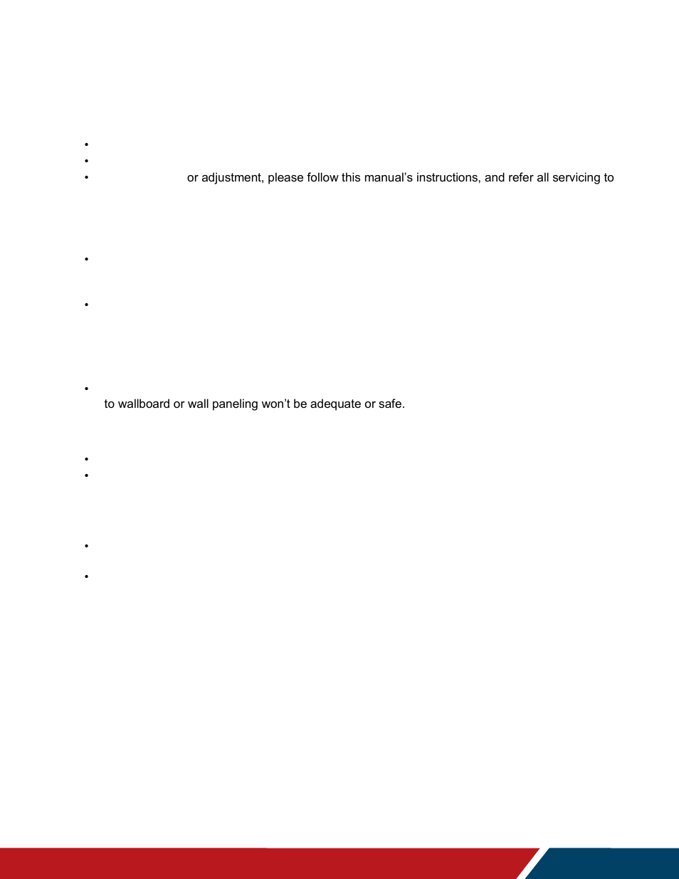 Safety information, Safety precautions | Planar Systems UltraRes P Series 49" UHD 4K Commercial Monitor User Manual | Page 7 / 133