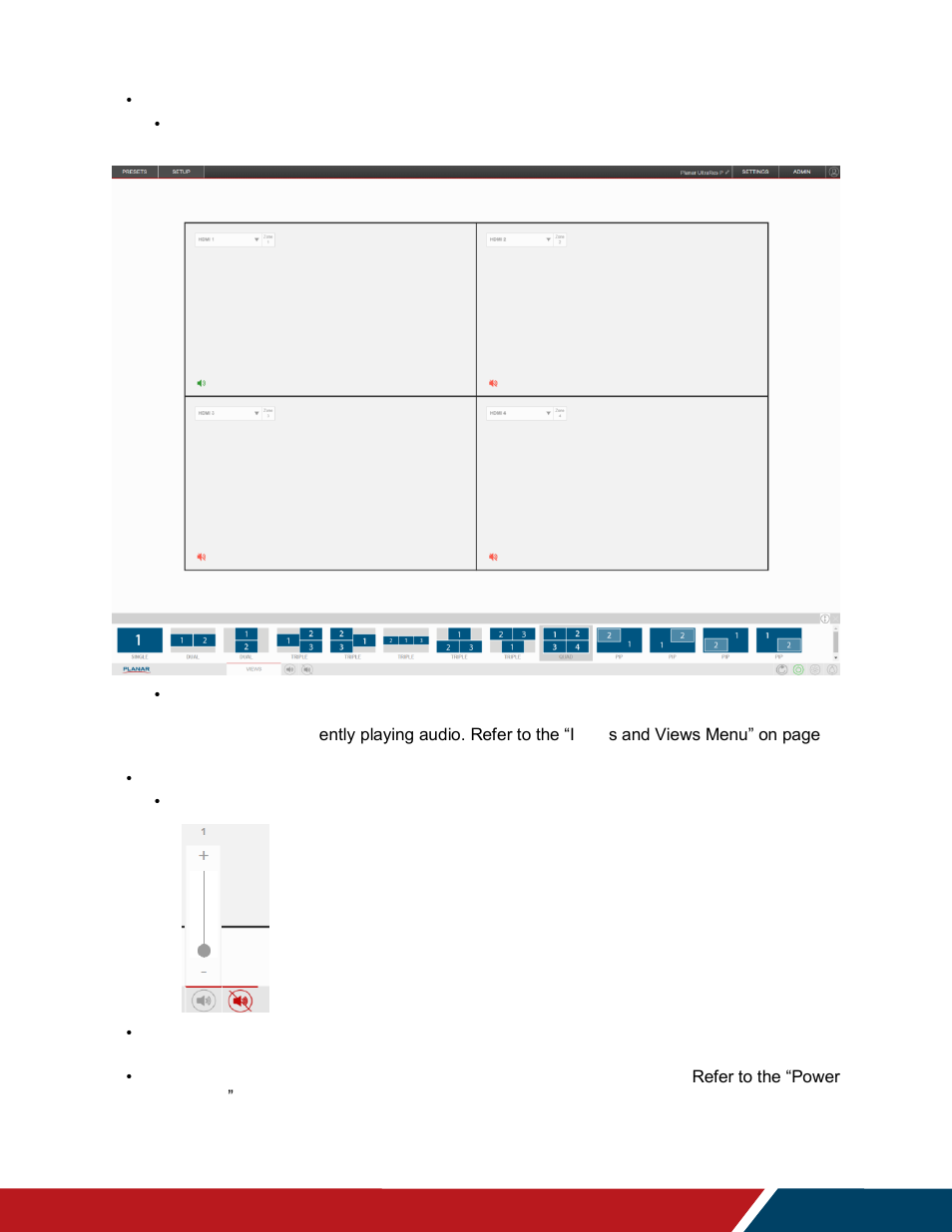 Planar Systems UltraRes P Series 49" UHD 4K Commercial Monitor User Manual | Page 83 / 133