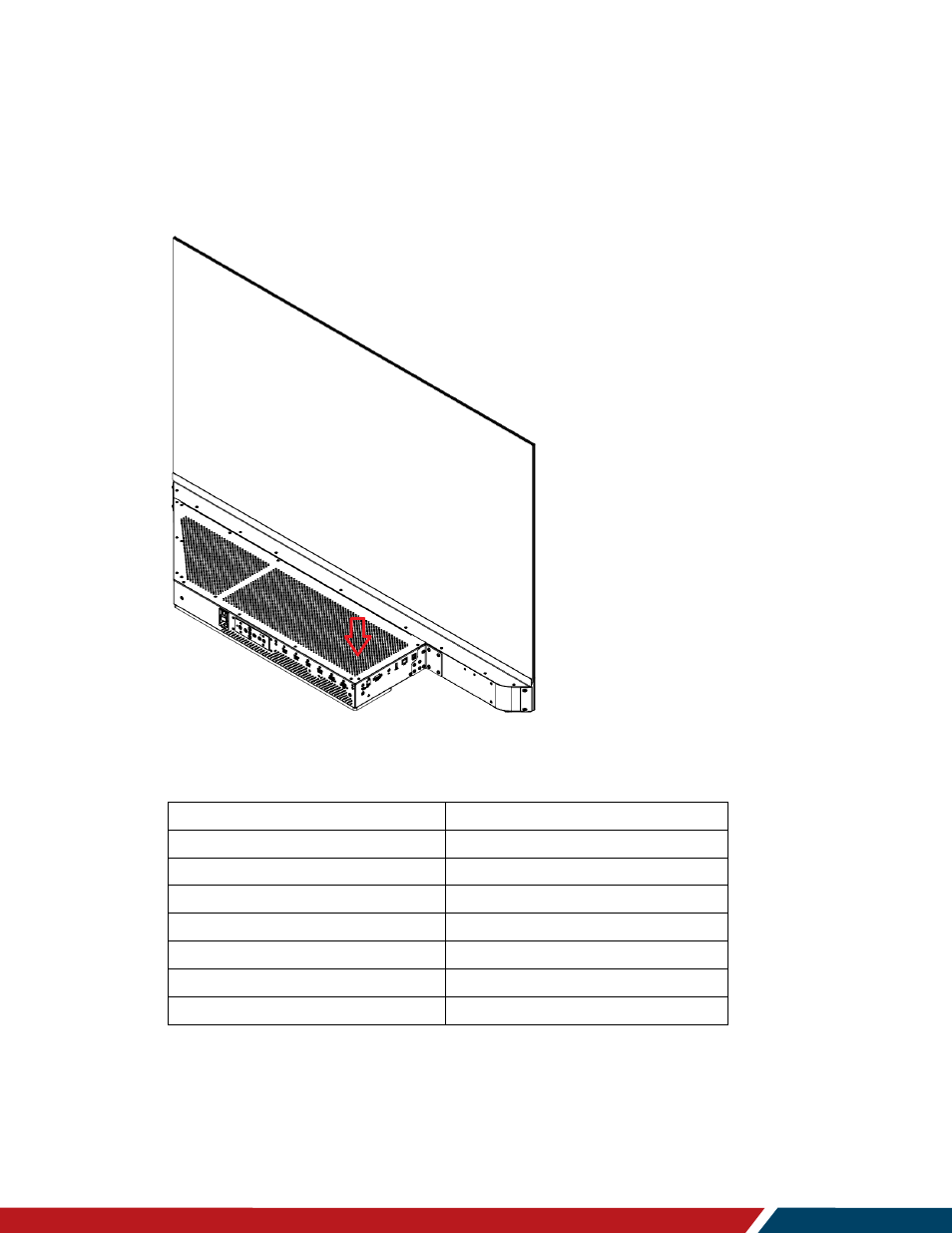 Led indicators | Planar Systems LO552 55" Full HD Transparent OLED Commercial Monitor User Manual | Page 30 / 72