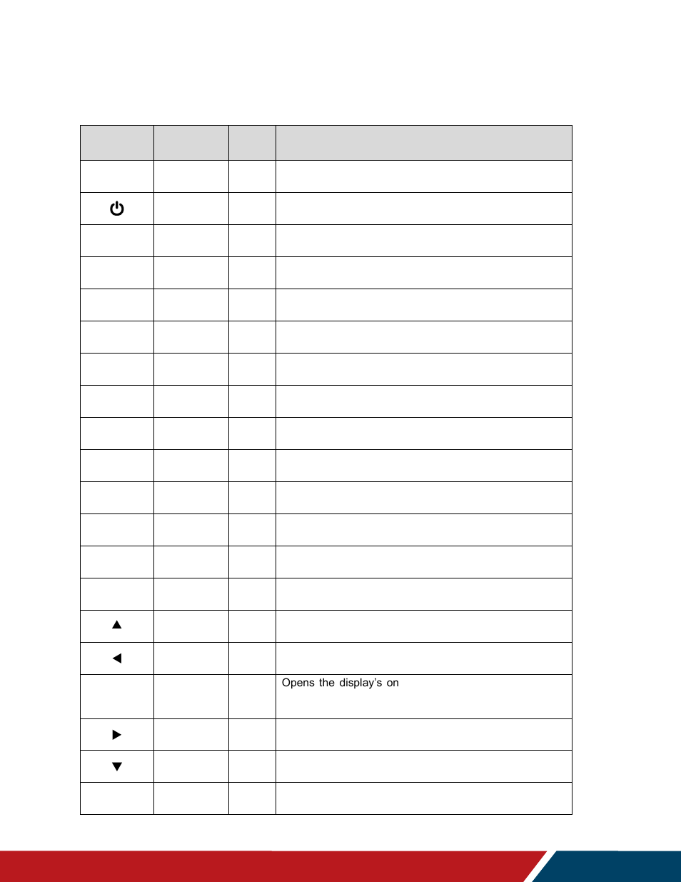 Hex codes, 1 hex codes | Planar Systems URW105 105" 5K 21:9 Ultra-Wide Commercial Monitor User Manual | Page 28 / 78