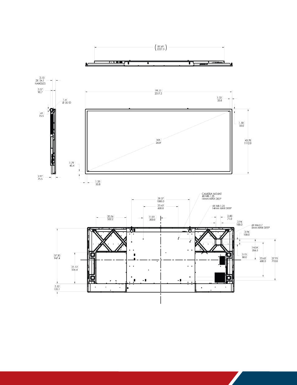 Urw105-ero-t | Planar Systems URW105 105" 5K 21:9 Ultra-Wide Commercial Monitor User Manual | Page 74 / 78