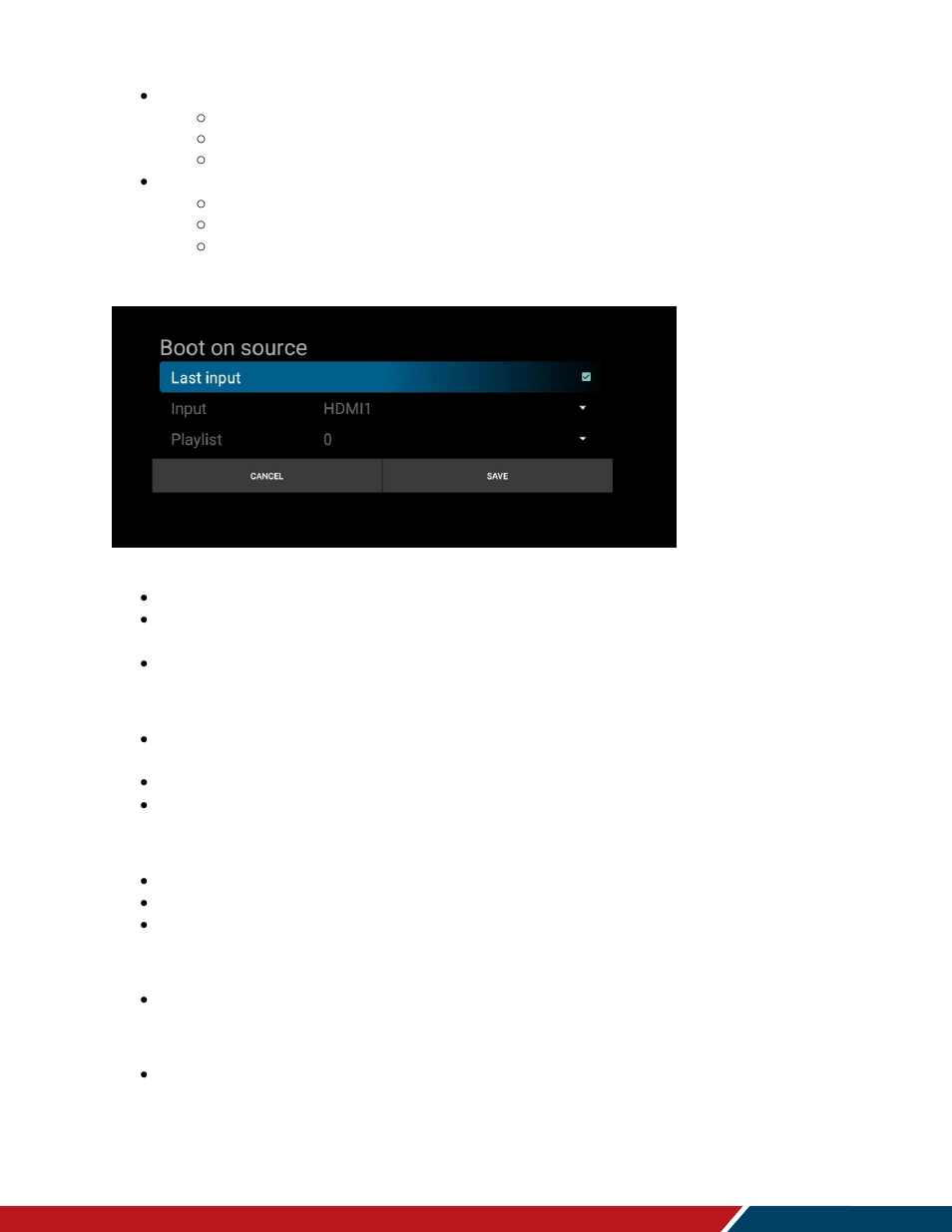 Planar Systems Simplicity Series SLM50 50" UHD 4K Commercial Monitor User Manual | Page 48 / 104