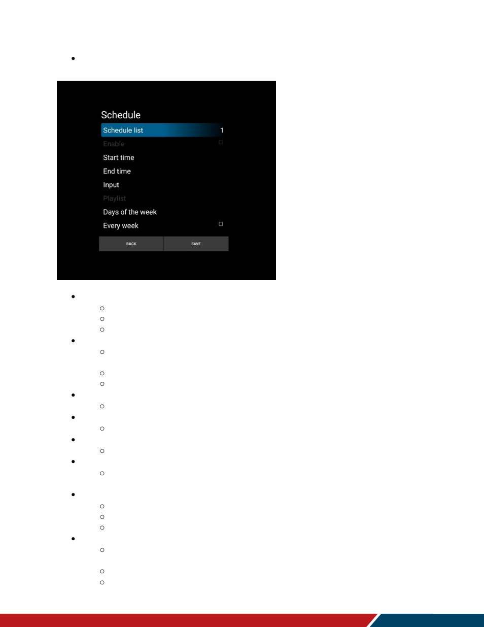 Planar Systems Simplicity Series SLM50 50" UHD 4K Commercial Monitor User Manual | Page 54 / 104