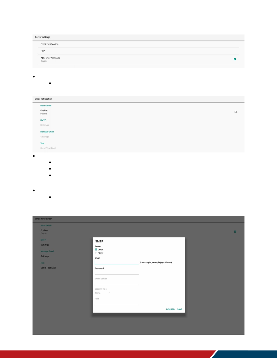 Planar Systems Simplicity Series SLM50 50" UHD 4K Commercial Monitor User Manual | Page 62 / 104