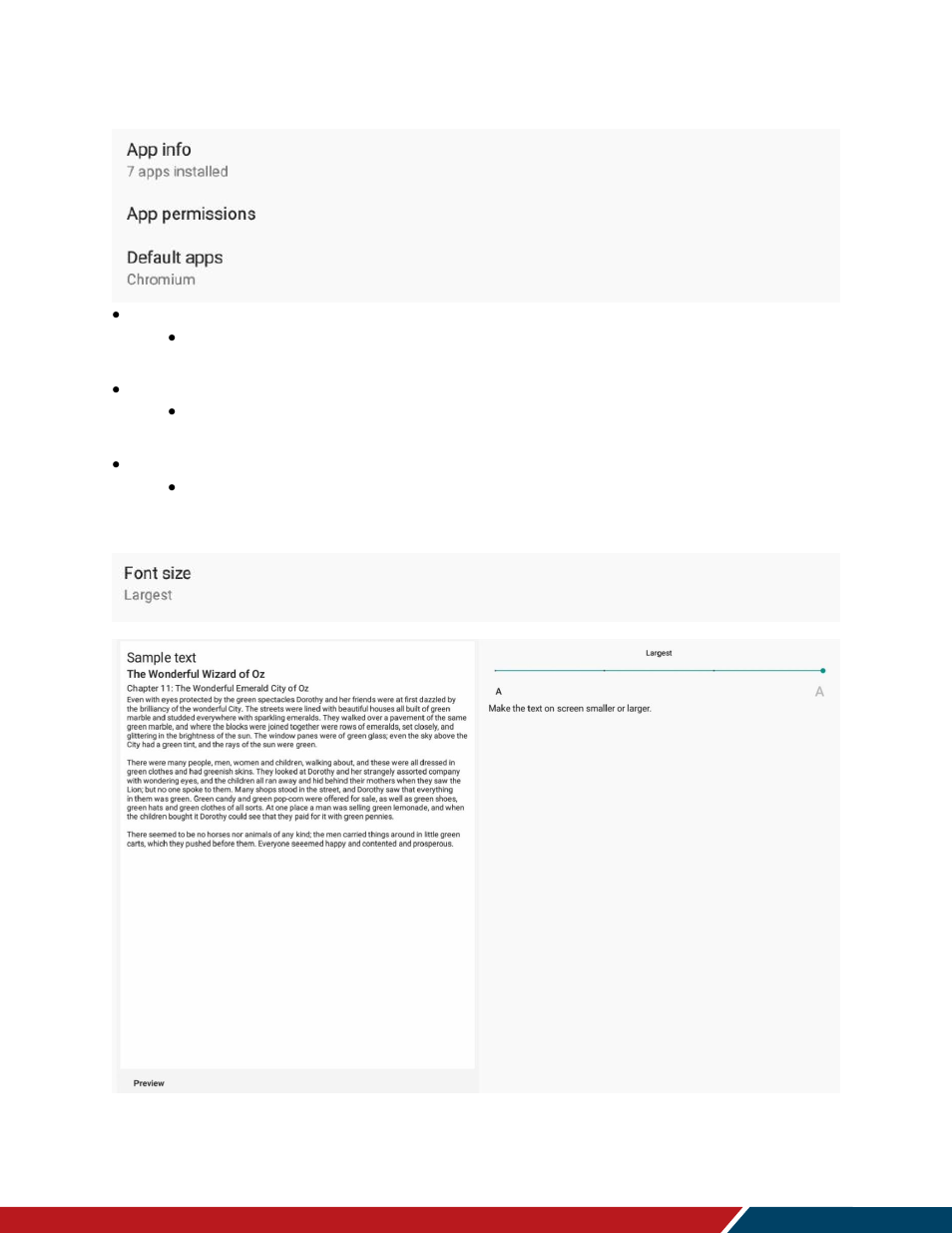 Apps, Display | Planar Systems Simplicity Series SLM50 50" UHD 4K Commercial Monitor User Manual | Page 67 / 104