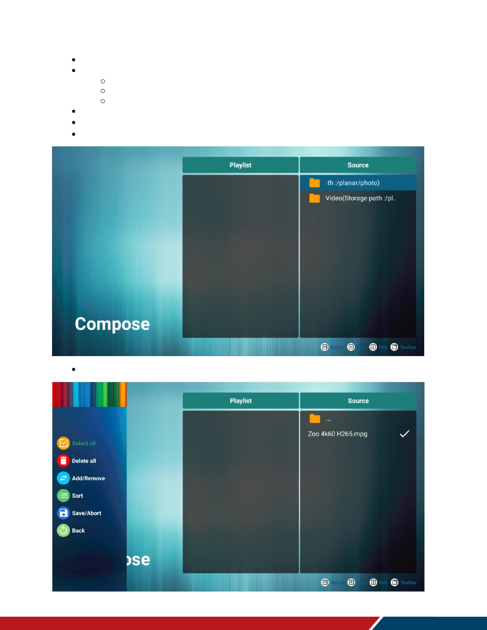 Planar Systems Simplicity Series SLM50 50" UHD 4K Commercial Monitor User Manual | Page 79 / 104