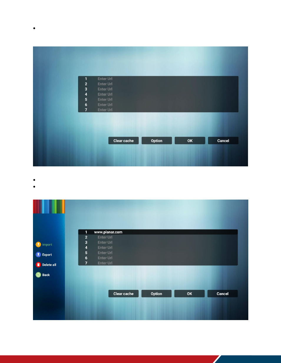 Planar Systems Simplicity Series SLM50 50" UHD 4K Commercial Monitor User Manual | Page 84 / 104