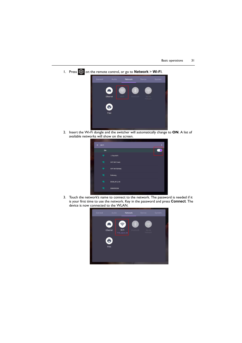BenQ RM8602K 86" Class 4K UHD Educational Touchscreen LED Display User Manual | Page 31 / 81