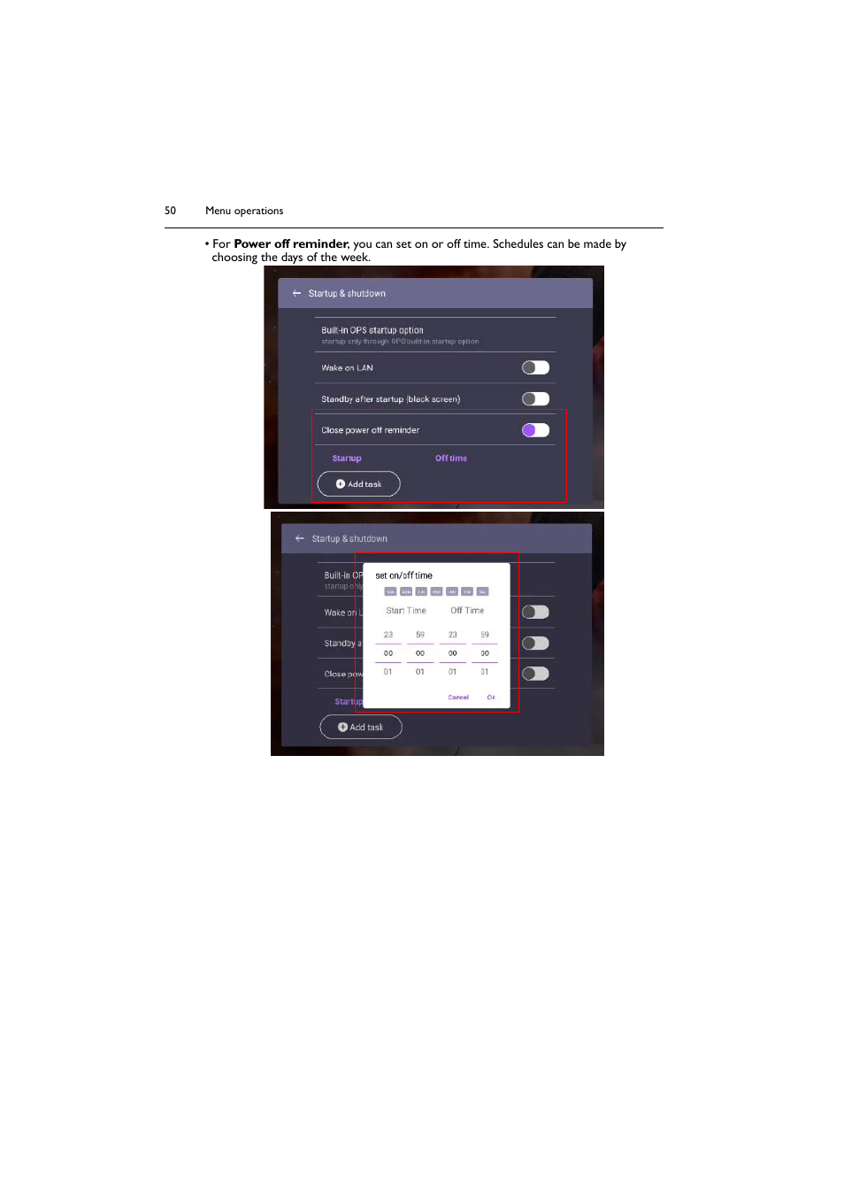 BenQ RM8602K 86" Class 4K UHD Educational Touchscreen LED Display User Manual | Page 50 / 81