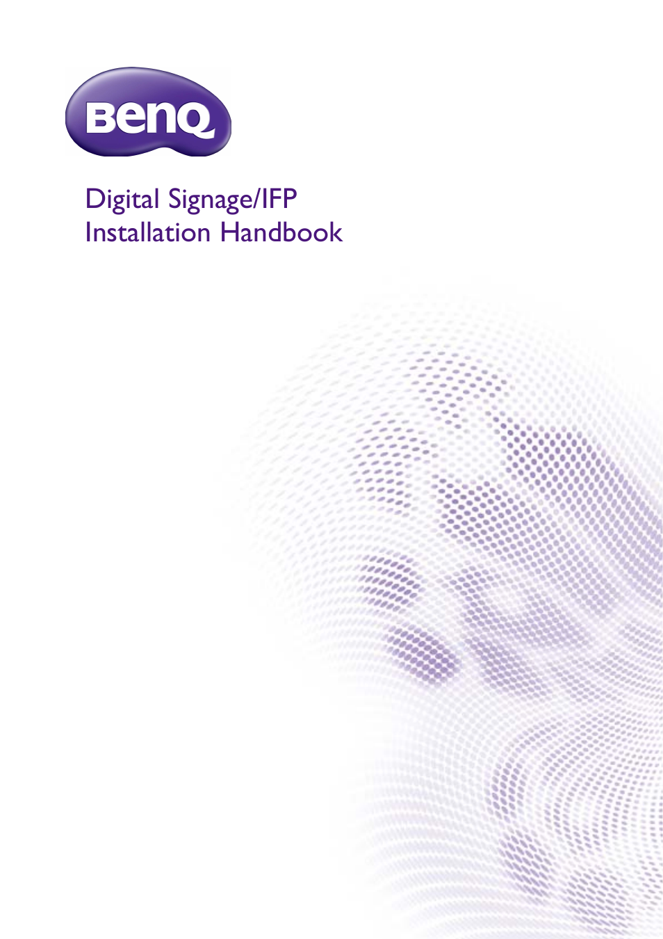 BenQ RM8602K 86" Class 4K UHD Educational Touchscreen LED Display User Manual | 107 pages
